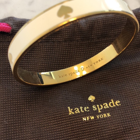 Kate Spade white and gold bangle - Picture 3 of 3